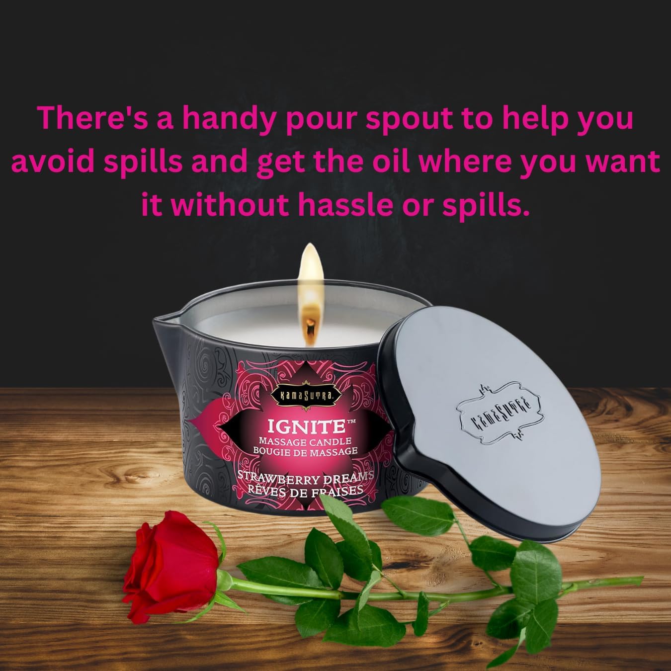Cod. 113 Massage Oil Candle con Feromonas