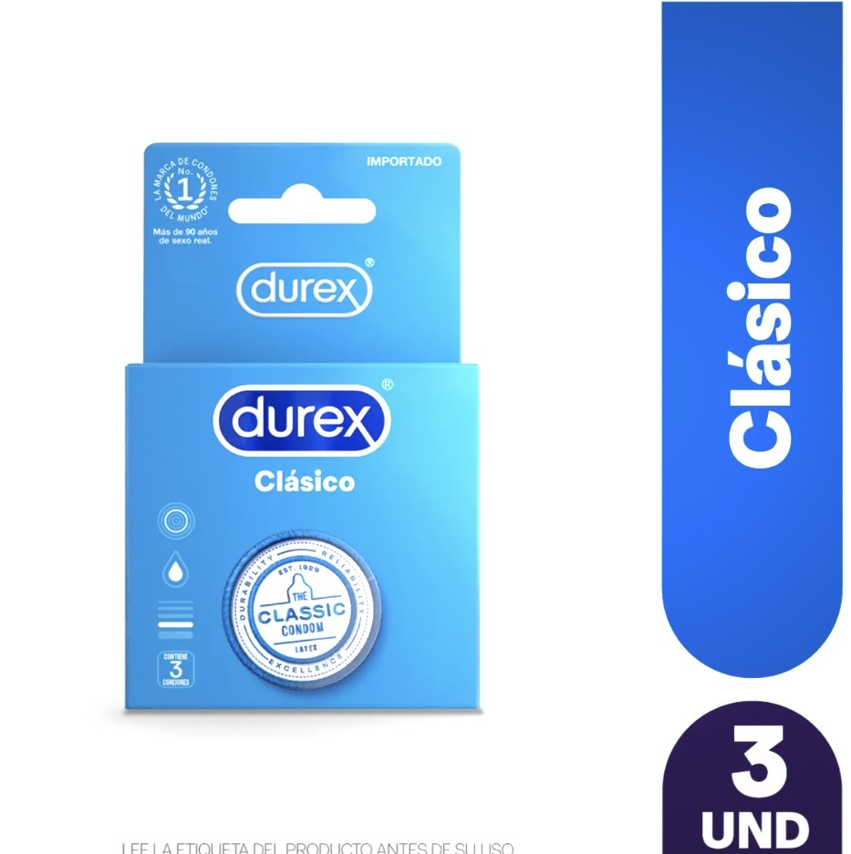 Cod. 209 Condón Durex Clásico