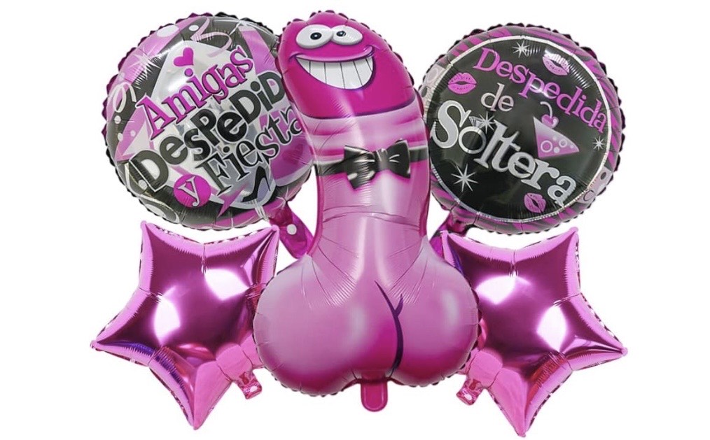 Cod. 297 Globos Temática Despedida de Soltera