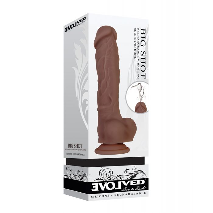 Cod. 344 Vibrador Realista con Eyaculacion