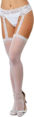 Cod. 445. Medias Transparente con Liguero