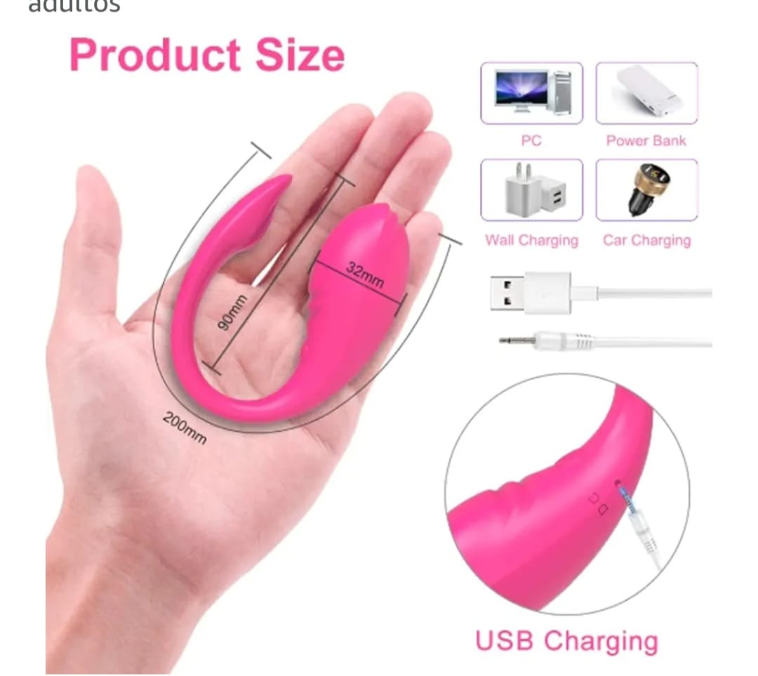 Cod. 602 Vibrador Tipo Lush (Genérico)