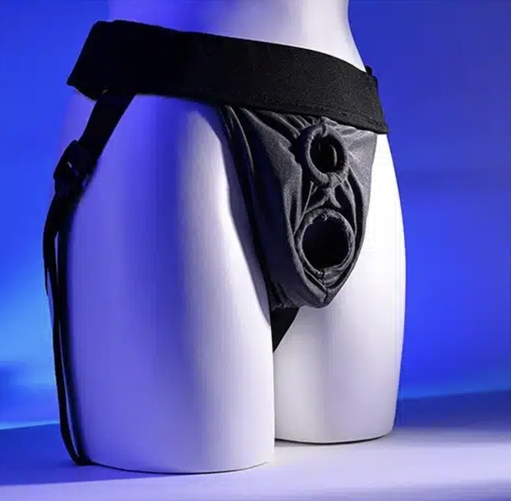 Cod. 627 Arnés de Licra para Doble Dildo